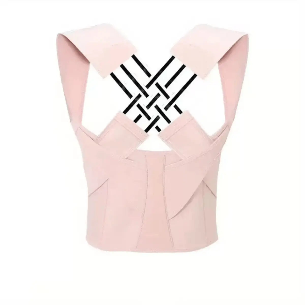 Waist Trainer Correct Bad Posture Help Andhunchback Unisex Posture Enhancer Backsupport Posture Correction Shoulder Beltcorrection Vest for Home Office Outdoor Healthcare Brace Compression Tool Pink